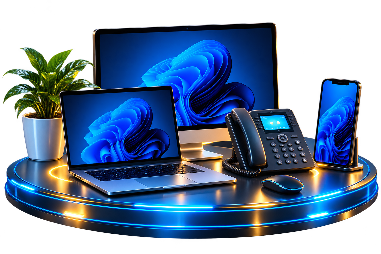 IdealCS users and managed business devices
