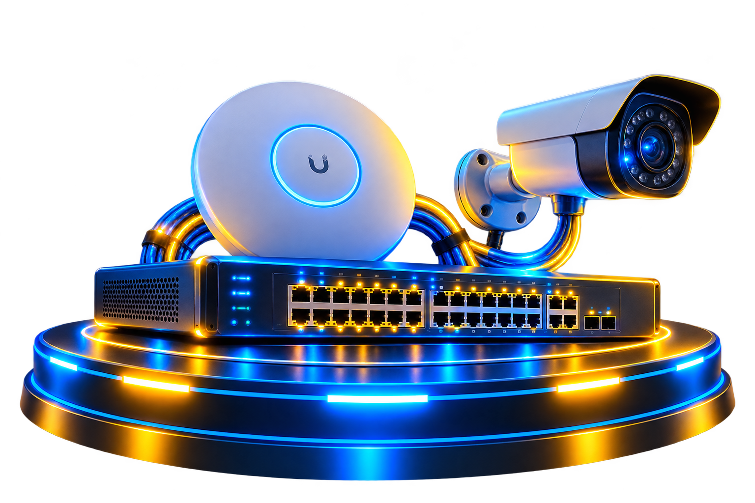 IdealCS business networking Wi-Fi and CCTV